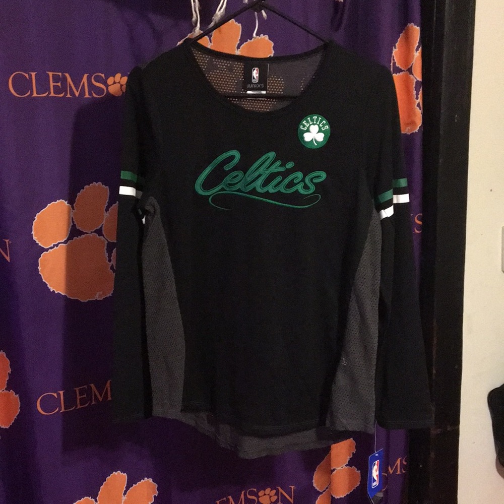 Long sleeve Celtics NBA juniors shirt